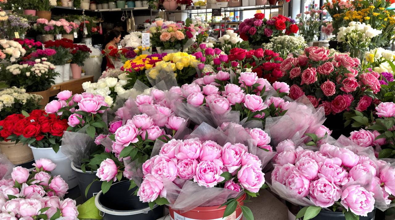 我在花店打工的日子：芍药篇